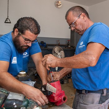 Assistência técnica e manutenção