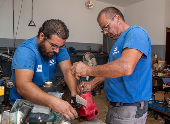 Assistência técnica e manutenção